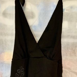 Halter Top with String Tie